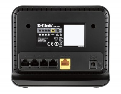 Настройка коммутатора D-Link DIR-300/NRU/B7