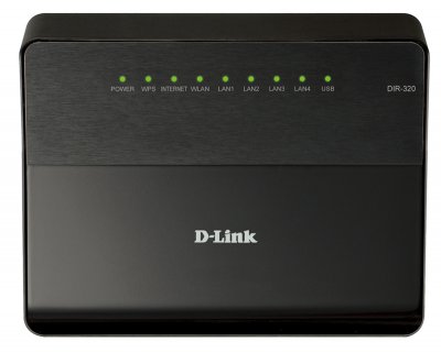 Обзор коммутатора D-Link DIR-320/A/D1