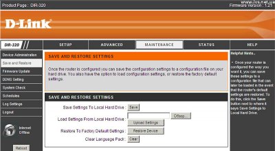 Настройка коммутатора D-Link DIR-400