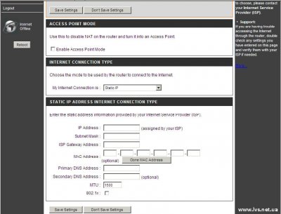 Настройка коммутатора D-Link DIR-400