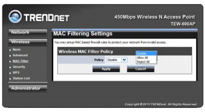 Обзор коммутатора TRENDnet TEW-690AP