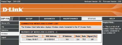 Обзор коммутатора D-Link DAP-1150