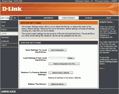 Обзор коммутатора D-Link DAP-1350