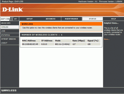 Обзор коммутатора D-Link DAP-1350