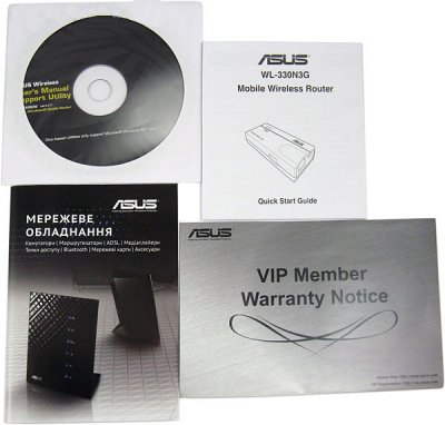 Обзор коммутатора ASUS WL-330N3G